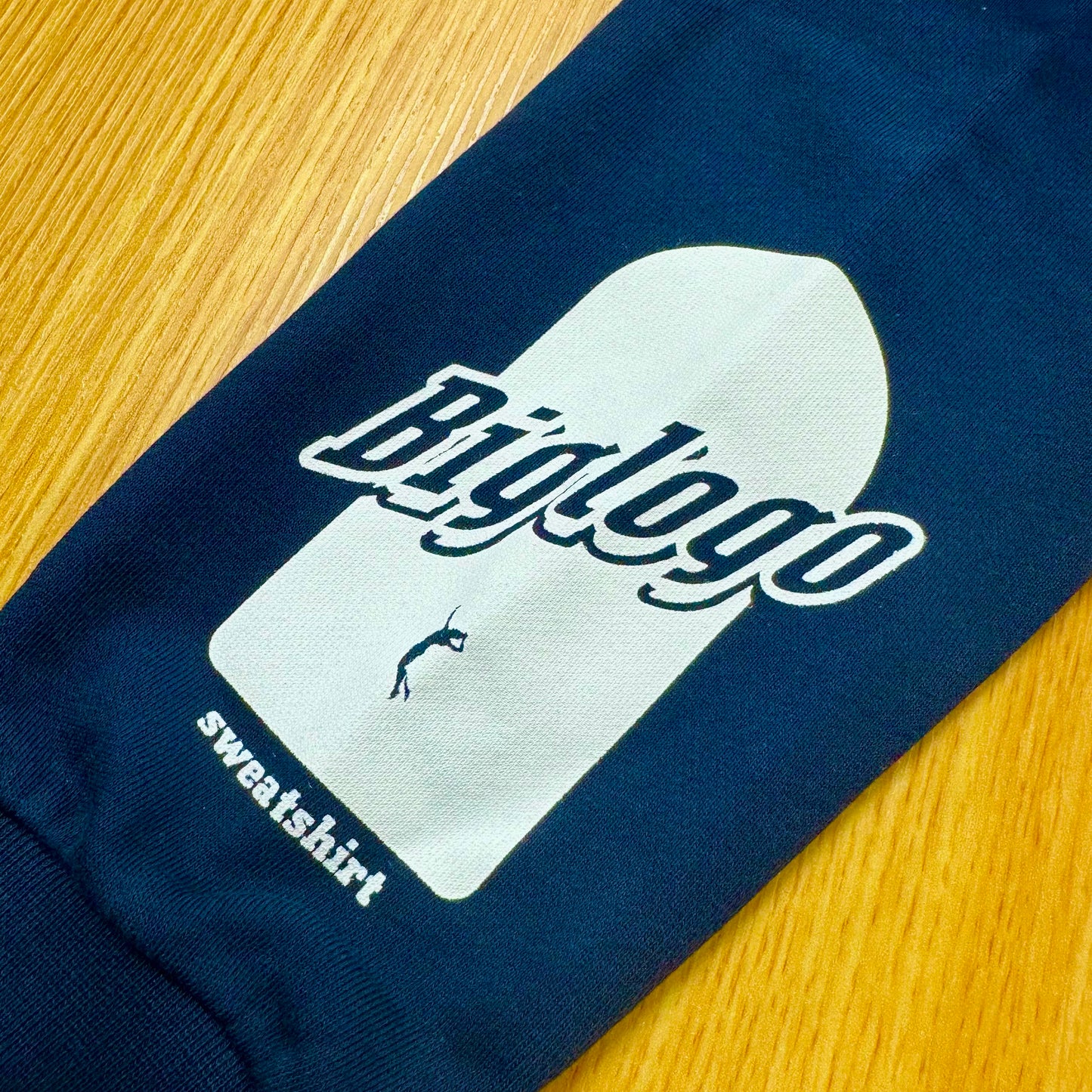 BIGLOGO トレーナー ネイビー(ホワイト)