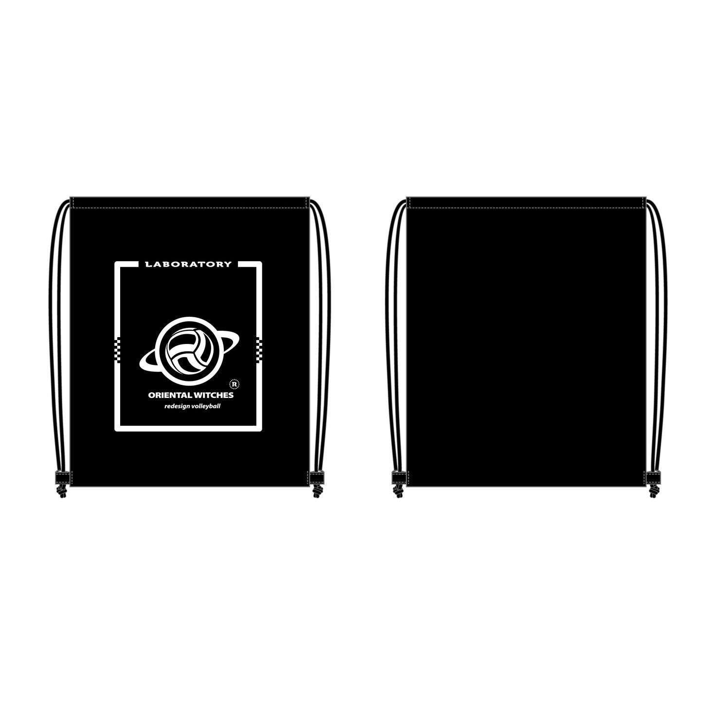 ナイロンランドリーバッグ リュックサックタイプ