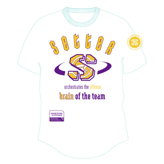 SETTER ホワイト(バイオレット×サンフラワー)