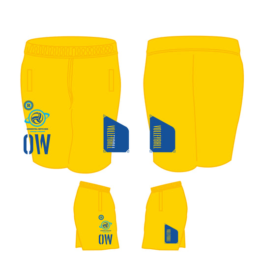 ドライフィットハーフパンツ デイジー（サックス×ブルー）