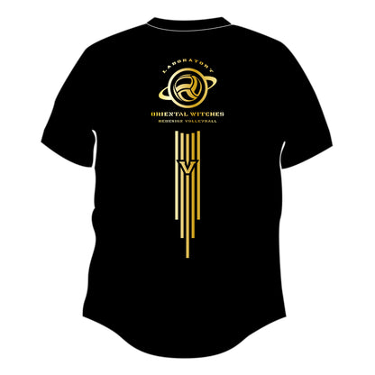 EIGHTEEN VNECK ブラック（ゴールド×ホワイト）