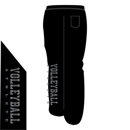 コットンスウェットロングパンツ ブラック2026