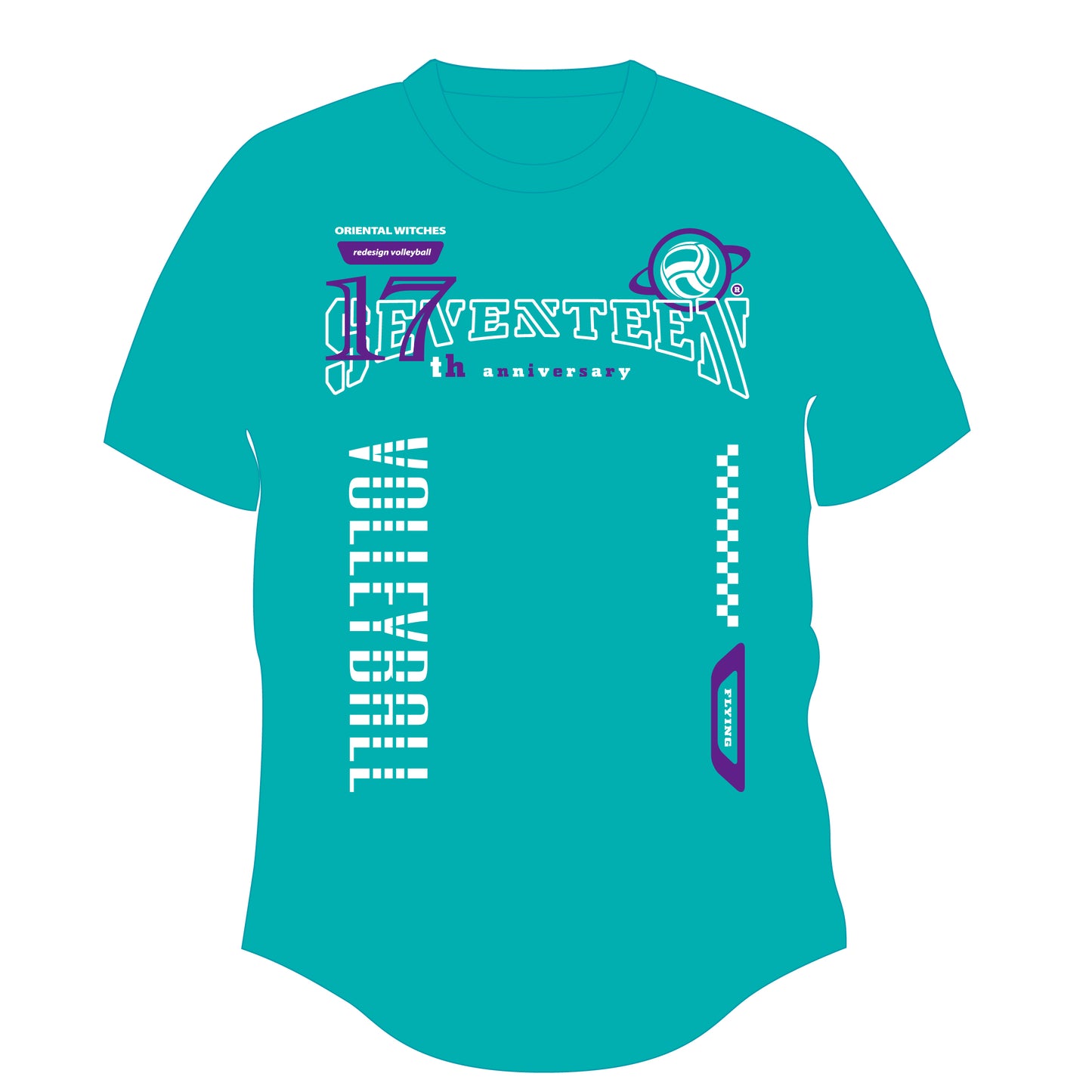 SEVENTEEN ミントブルー（バイオレット×ホワイト）