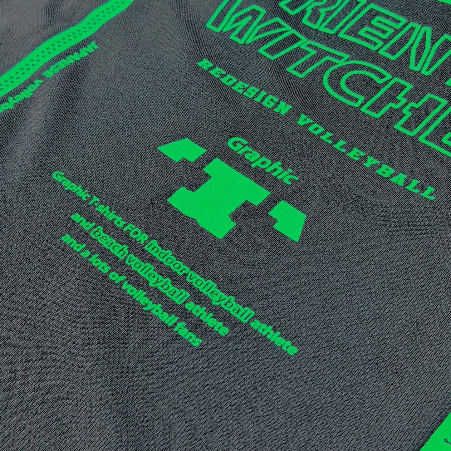 NINETEEN スモークブラック（ライム×ホットピンク）