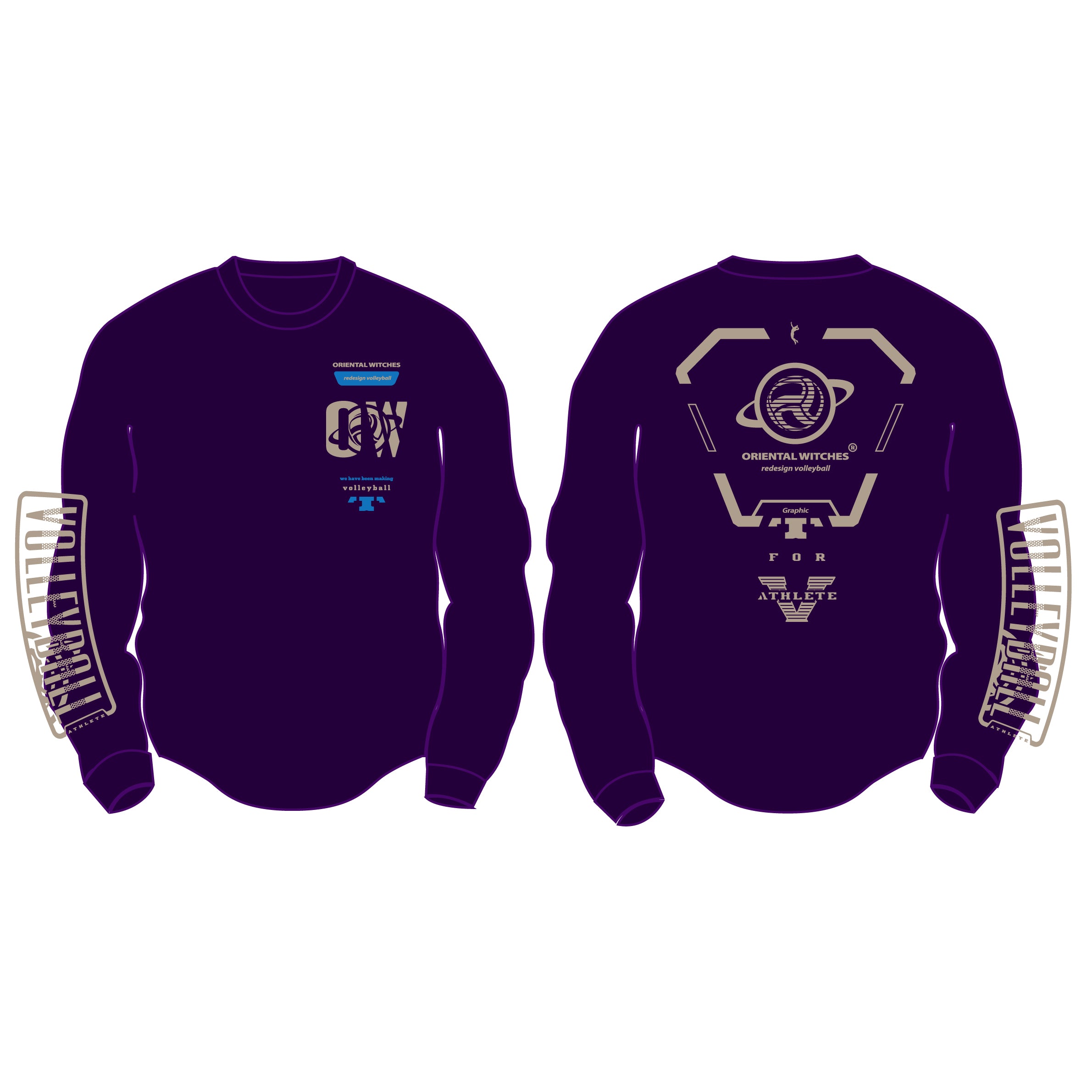 オリエンタルウィッチーズ　ドライフィットロングスリーブTシャツ2025 LL LONG SLEEVED T-SHIRT – ORIENTAL WITCHES