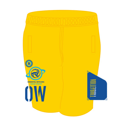 ドライフィットハーフパンツ デイジー（サックス×ブルー）