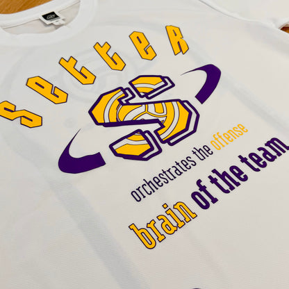 SETTER ホワイト（バイオレット×サンフラワー）