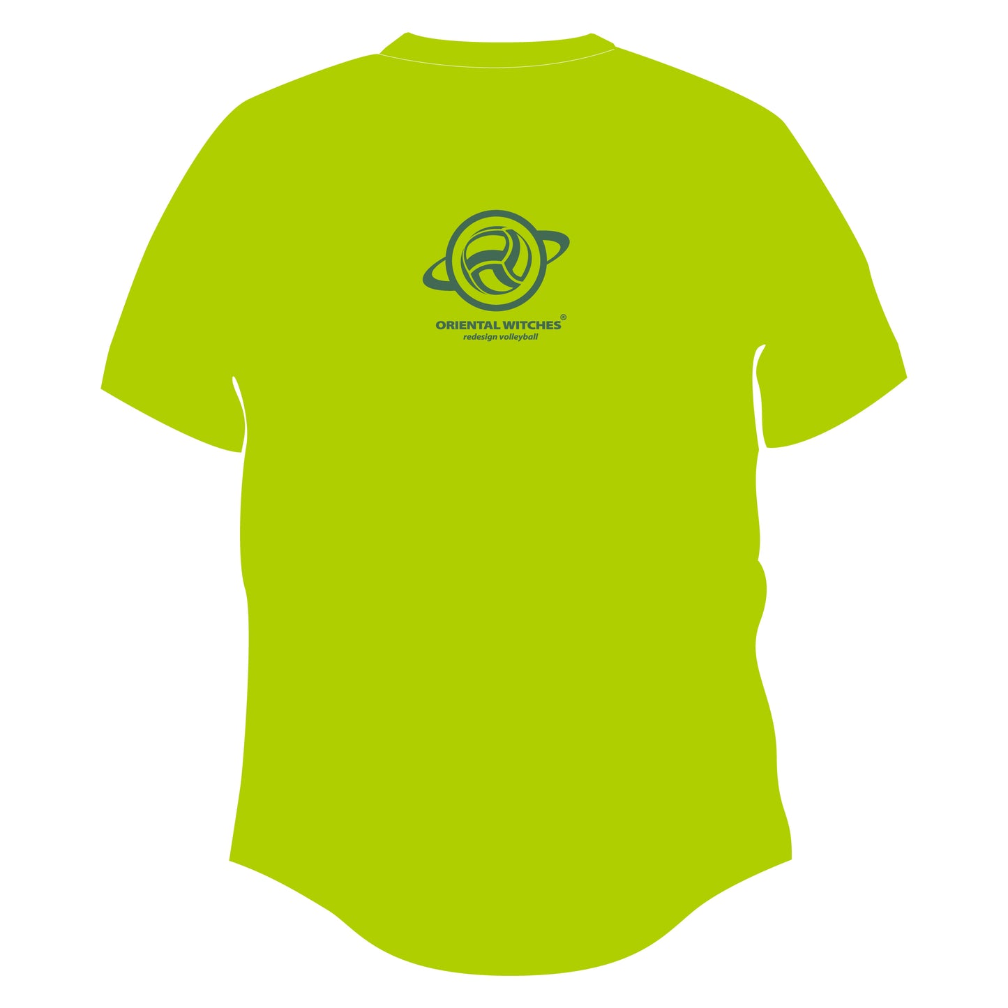 BREAK POINT Tシャツver ライム（ダークグリーン×ホワイト）