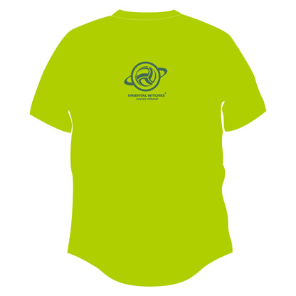 BREAK POINT Tシャツver ライム（ダークグリーン×ホワイト）