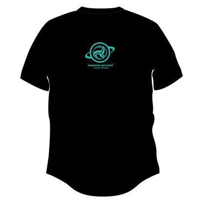 BREAK POINT Tシャツver ブラック（ミントグリーン×ホットピンク）