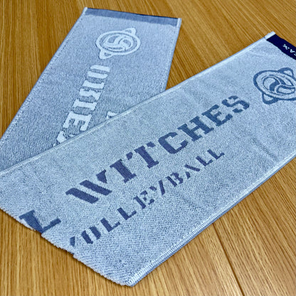 OWマフラータオル（ネイビー×ホワイト）