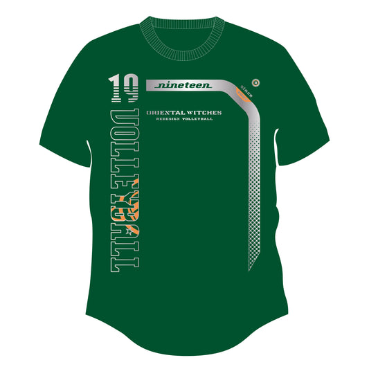 NINETEEN アイビーグリーン（シルバー×アプリコット）