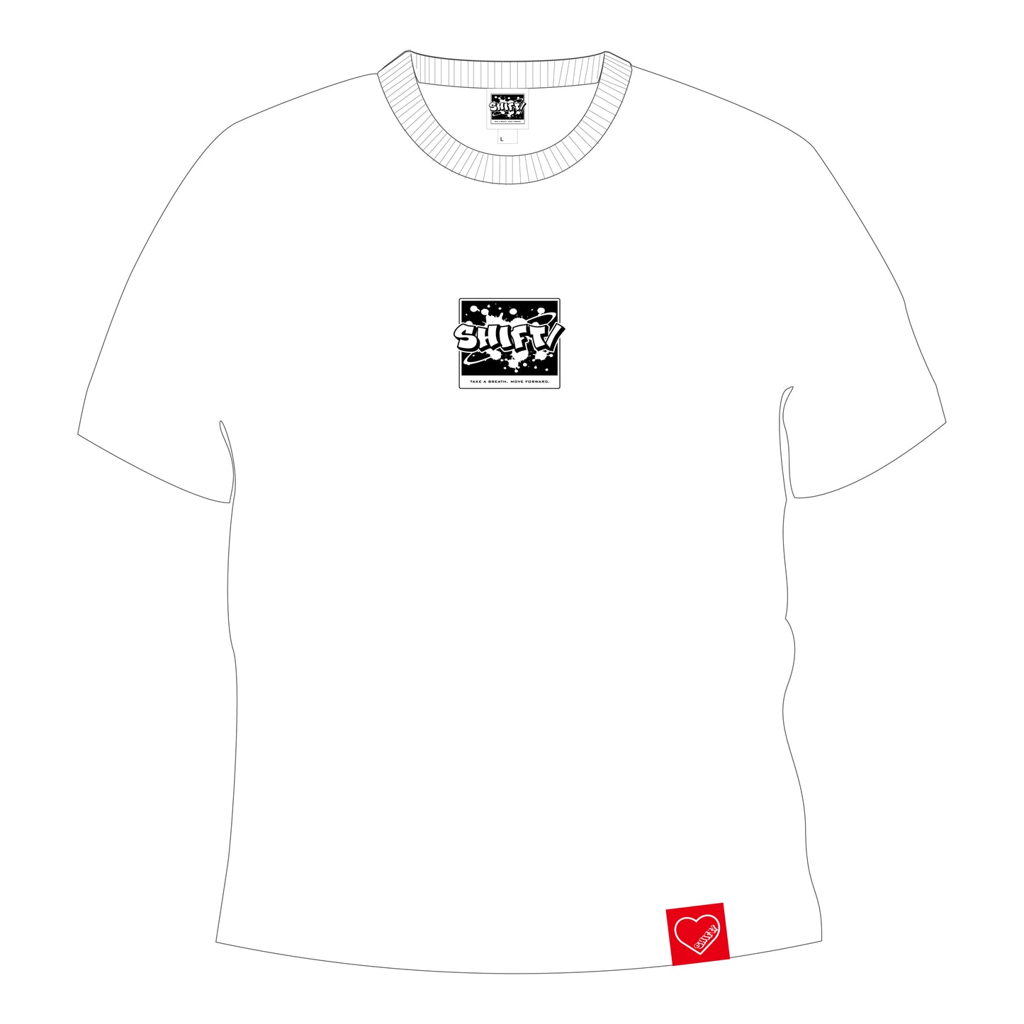 SHIFT/ ロゴ Tシャツ