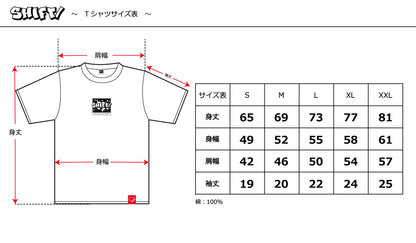 SHIFT/ ロゴ Tシャツ